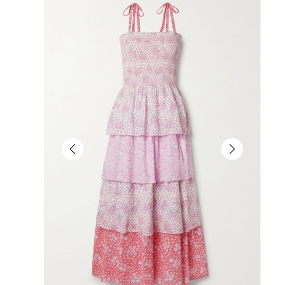 LOVESHACKFANCY Famous Tiered Patchwork Dress founder favorite - Picture 10 of 16